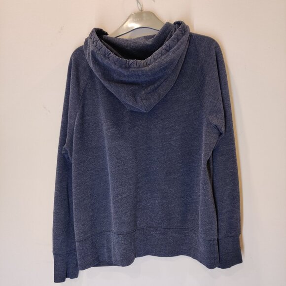 Danskin Blue Zip-Up Hoodie Lightweight Adjustable Hood | XL - Picture 3 of 5